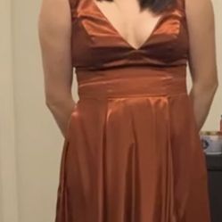Cinnamon david’s bridal dress