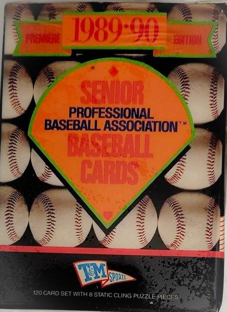 Rare** 1989-90 Senior League Professional Baseball Association Box