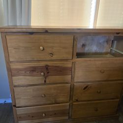 Big Dresser missing one drawer 60L 18W 52H 