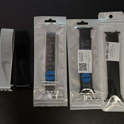(Brand New) Nike & Apple Watch (11) Bands // 45 mm Large