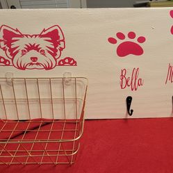 Double Dog Leash Holder 