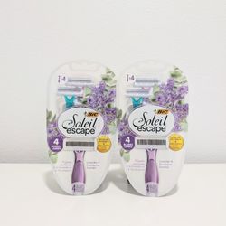 Bic Soleil Escape Women's Disposable 4-blade Razors, 4ct