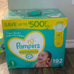 Pampers Swaddles Size 1 192 Count