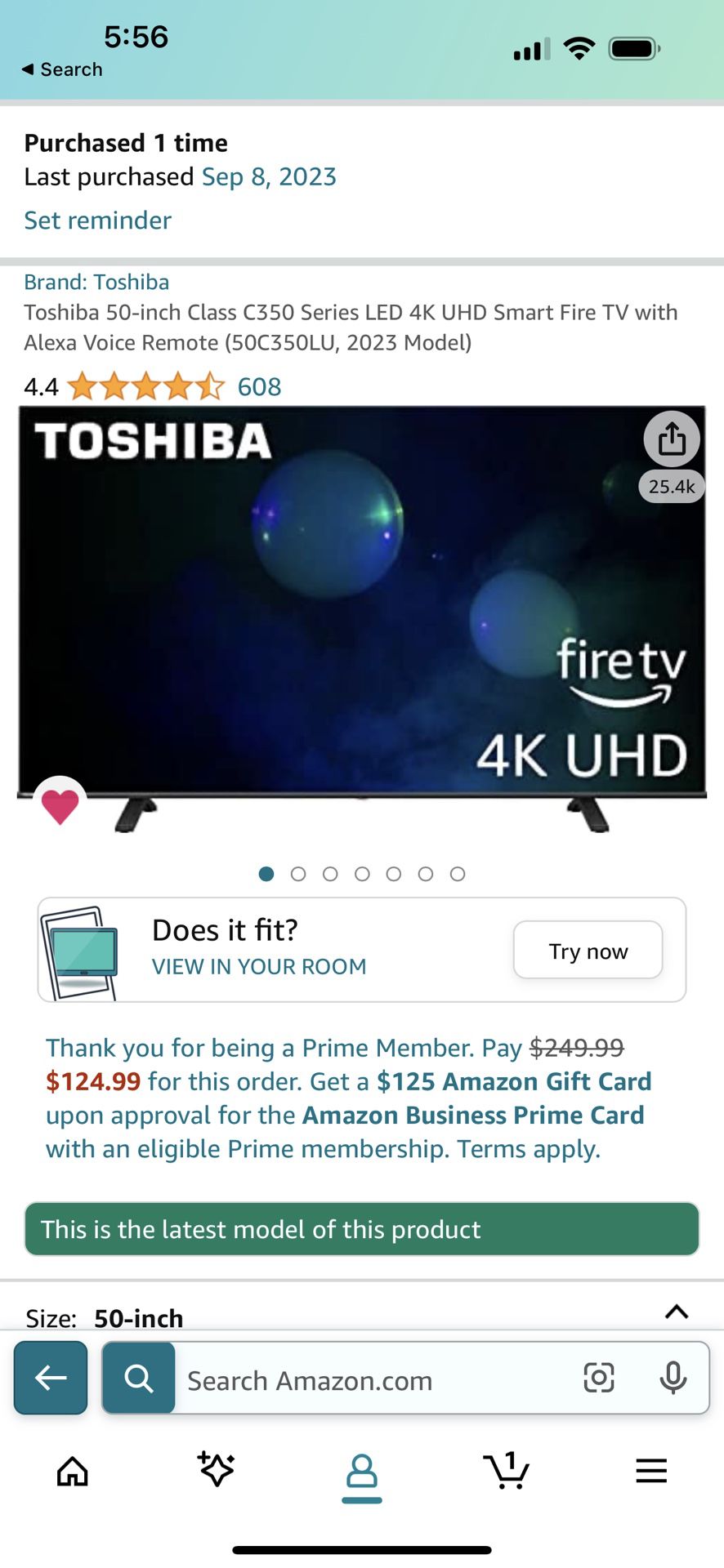 Toshiba Fire Tv 50 Inch Smart 