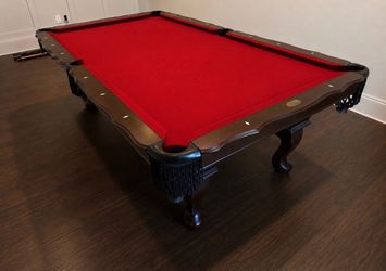 Immaculate Condition Olhausen Pool Table 8’ (Free Delivery & Pro Setup)