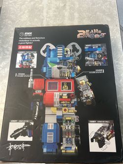 lego transformer beer robot