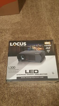 Locus 4k HDMI projector