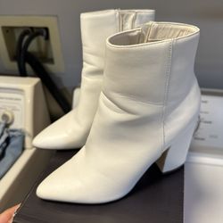 White Steve Madden Boots