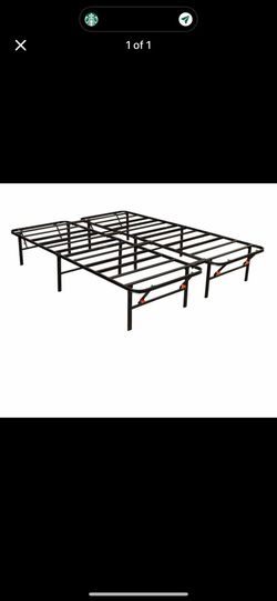 Metal Bed Frame Base Mattress Platform, Full pickup in Warwick