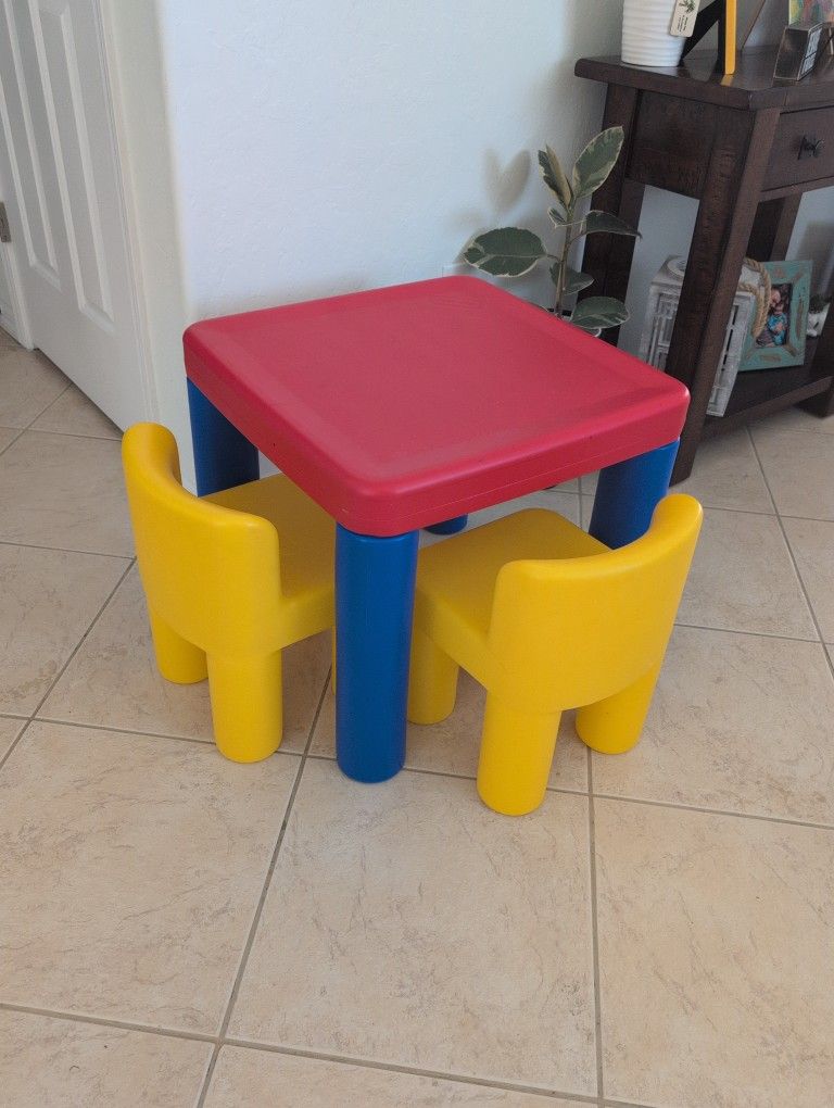 Little Tikes Table And Chairs