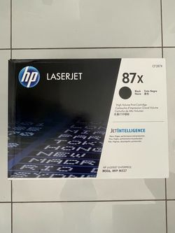 HP laserjet enterprise 87x