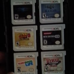 Nintendo 3ds games only no cases
