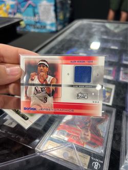 Skybox Allen Iverson Game Worn Patch