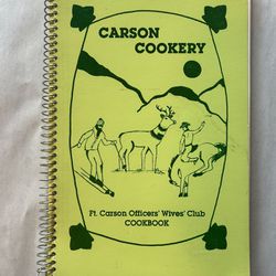 Fort Carson Officers wives’ club cookbook
