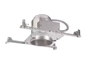 HALOH7 6 in. Aluminum Recessed Lighting Housing for New Construction Ceiling, Insulation Contact