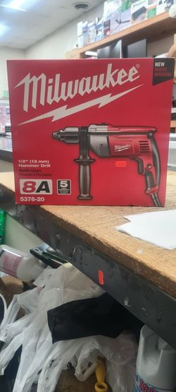 Milwaukee 5376-20 1/2" (13 Mm) Hammer Drill, Red