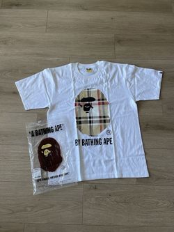 Bape burbery tee