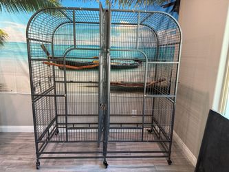 Double Wide Bird Cage
