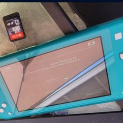 Nintendo Switch Lite Case Turquoise  Mlb 23 Super Mario U Deluxe Game