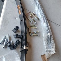 1994-----2013 EZGO TXT/metalist golf cart heavy duty rear three leaf spring kit