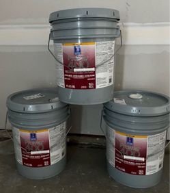 15 gallons, color  City loft Paint. Interior. Flat