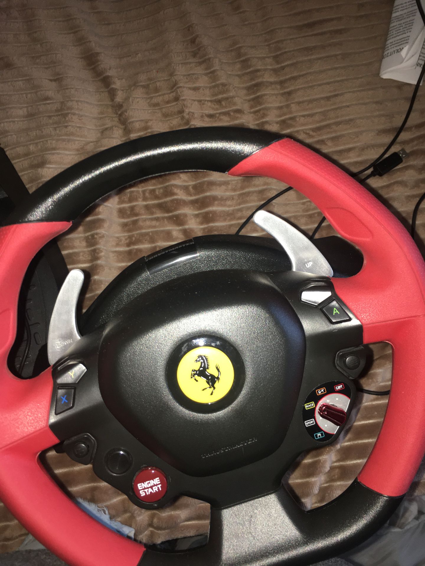 Ferrari steering wheel for xbox one