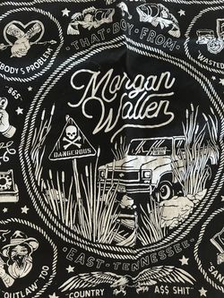 Morgan Wallen Concert Dangerous Tour Bandana