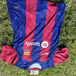 Barcelona fc  player version / version jugador size XL