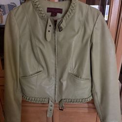 Margaret Godfrey Leather Jacket 