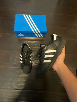 Adidas Superstar Black White