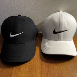 2 Nike Golf Dri-Fit Hats