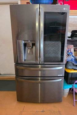 Refrigerator and stove