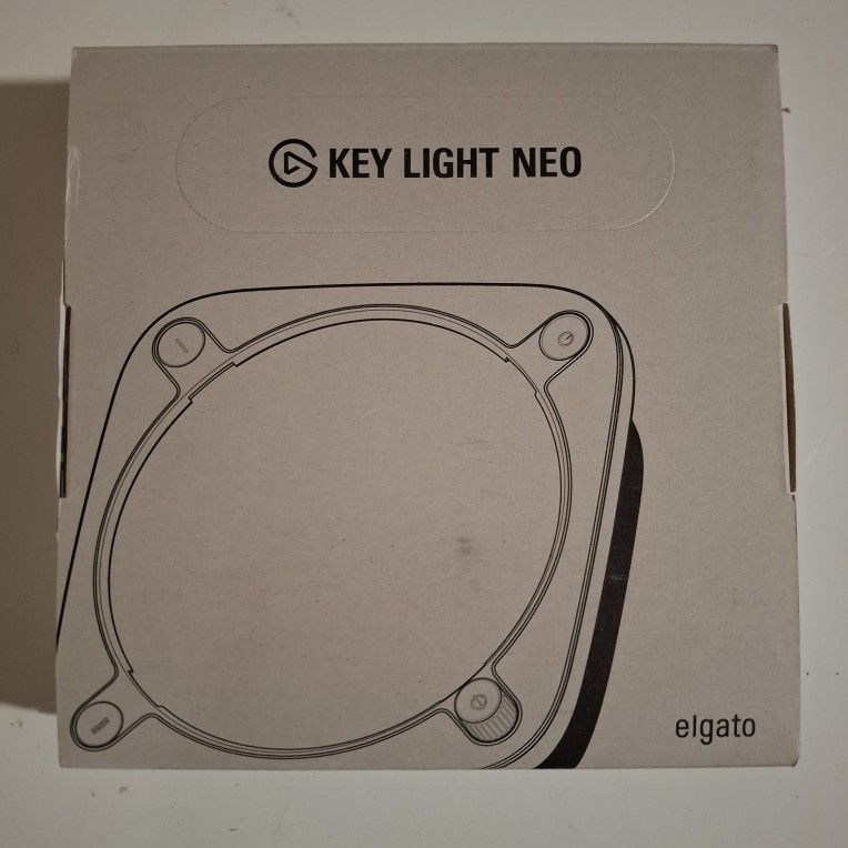 🔥New Elgato Key Light Neo Professional Video Call Light LED Panel for Laptop