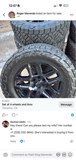 35” wheels and tires