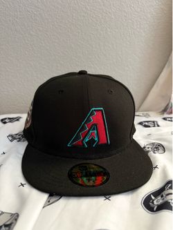 Arizona Diamondbacks Fitted Hat 25th Anniversary Size 7 3/8