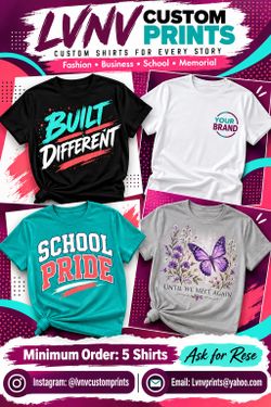 Custom Shirts for Every Story