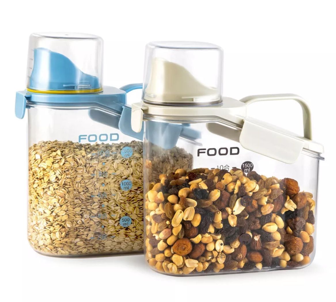 3pcs Grain Storage Container, Household Insect-proof