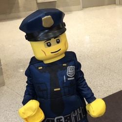 Lego Police Costume Size 4/7