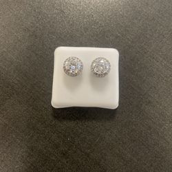 Men’s diamond earrings