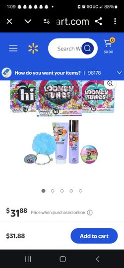 Looney Tunes Suds Soak Set