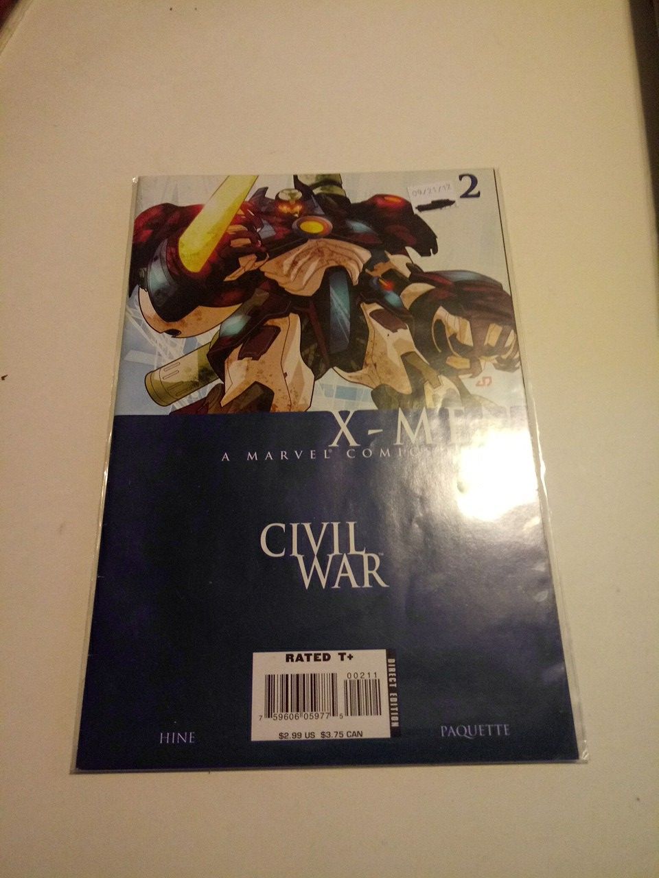 X men comic book lot