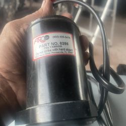 Electric motor fits a Yamaha 60 lift engine