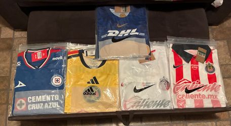 Liga MX Soccer Jerseys Bundle – Set of 5