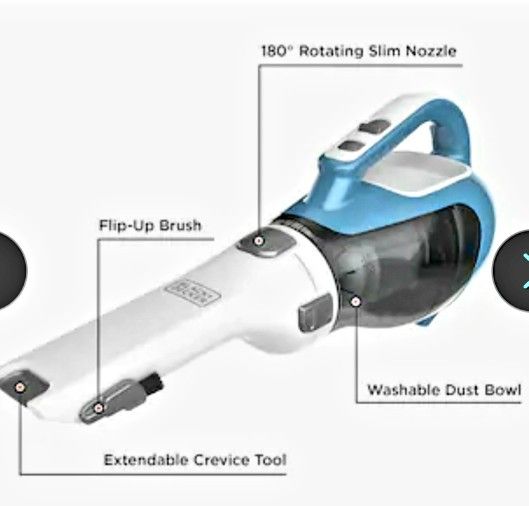 Black and Decker CHV1410L 16V Lithium Ion Dustbuster
