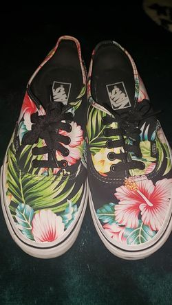 Floral vans