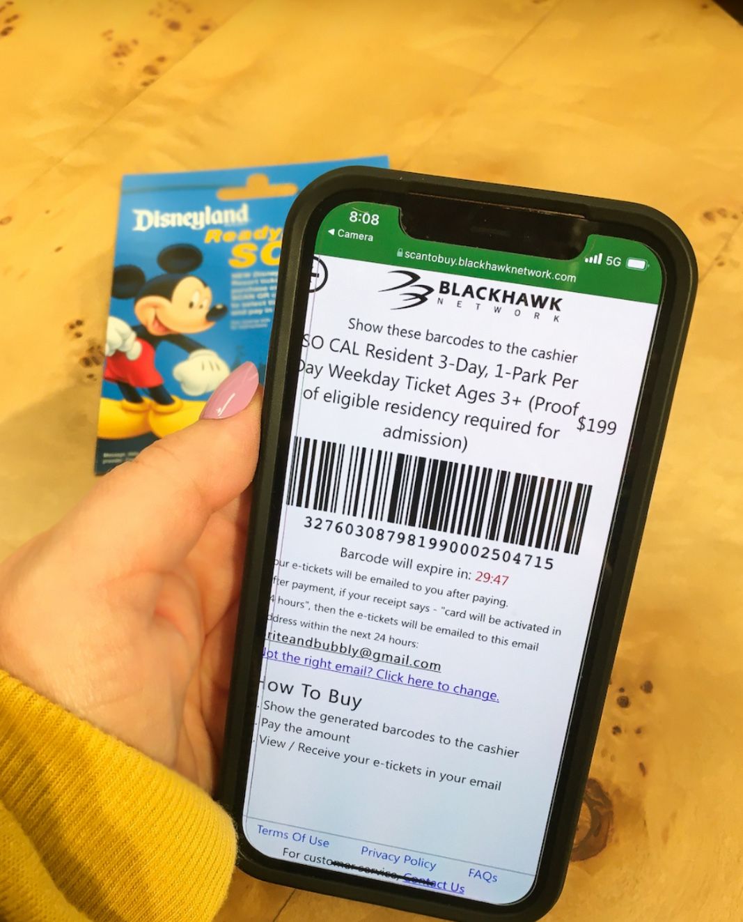 Disneyland Tickets