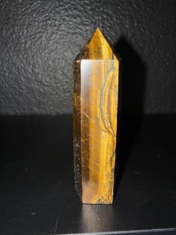 Tigers Eye Crystal Tower 