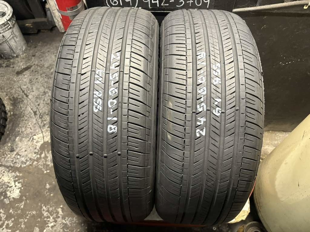 245-60-18 Goodyear Assurance Used Tire Pair $120 Free Mounting And Balancing