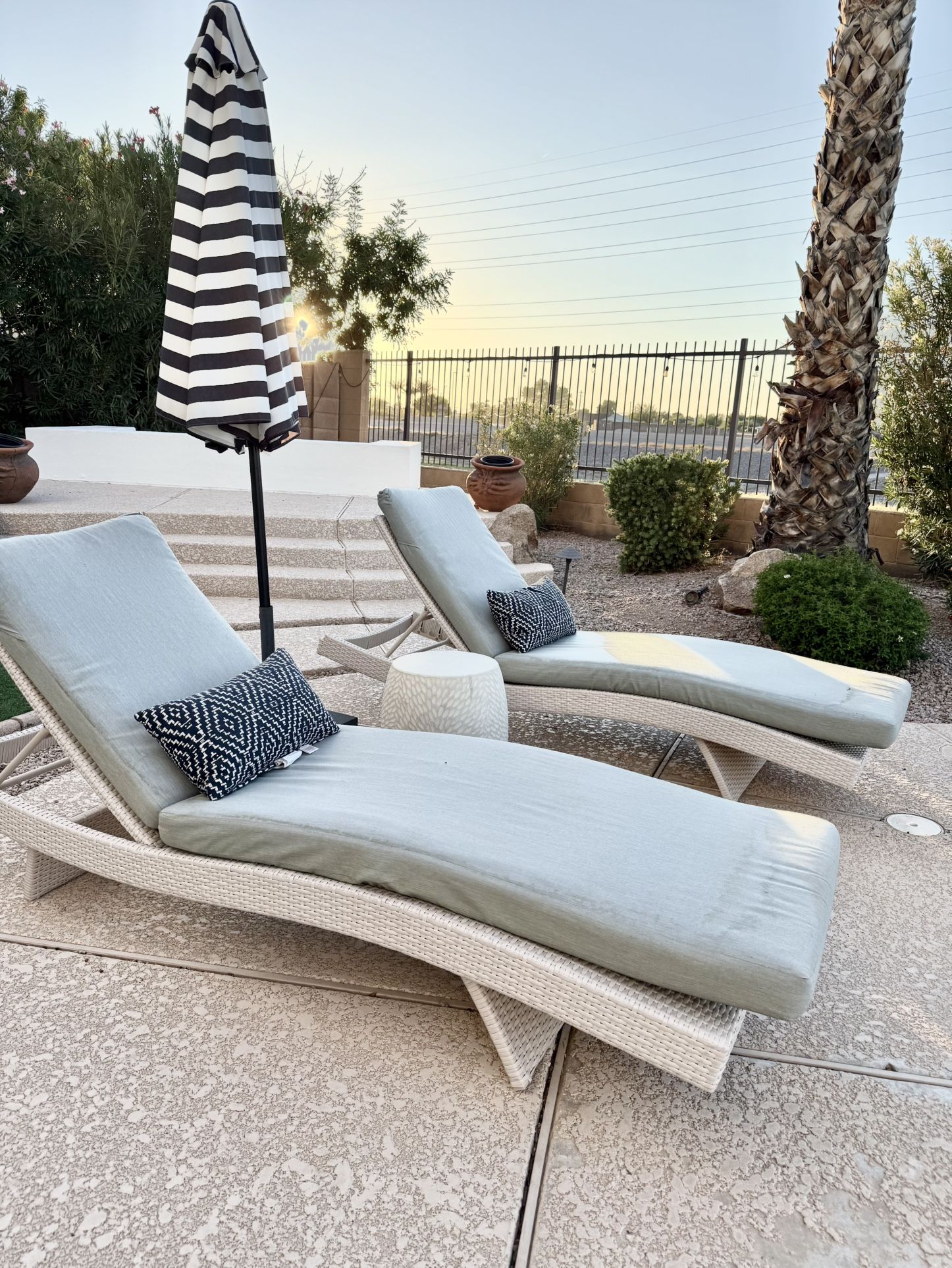 Sunbrella Lounge Chairs