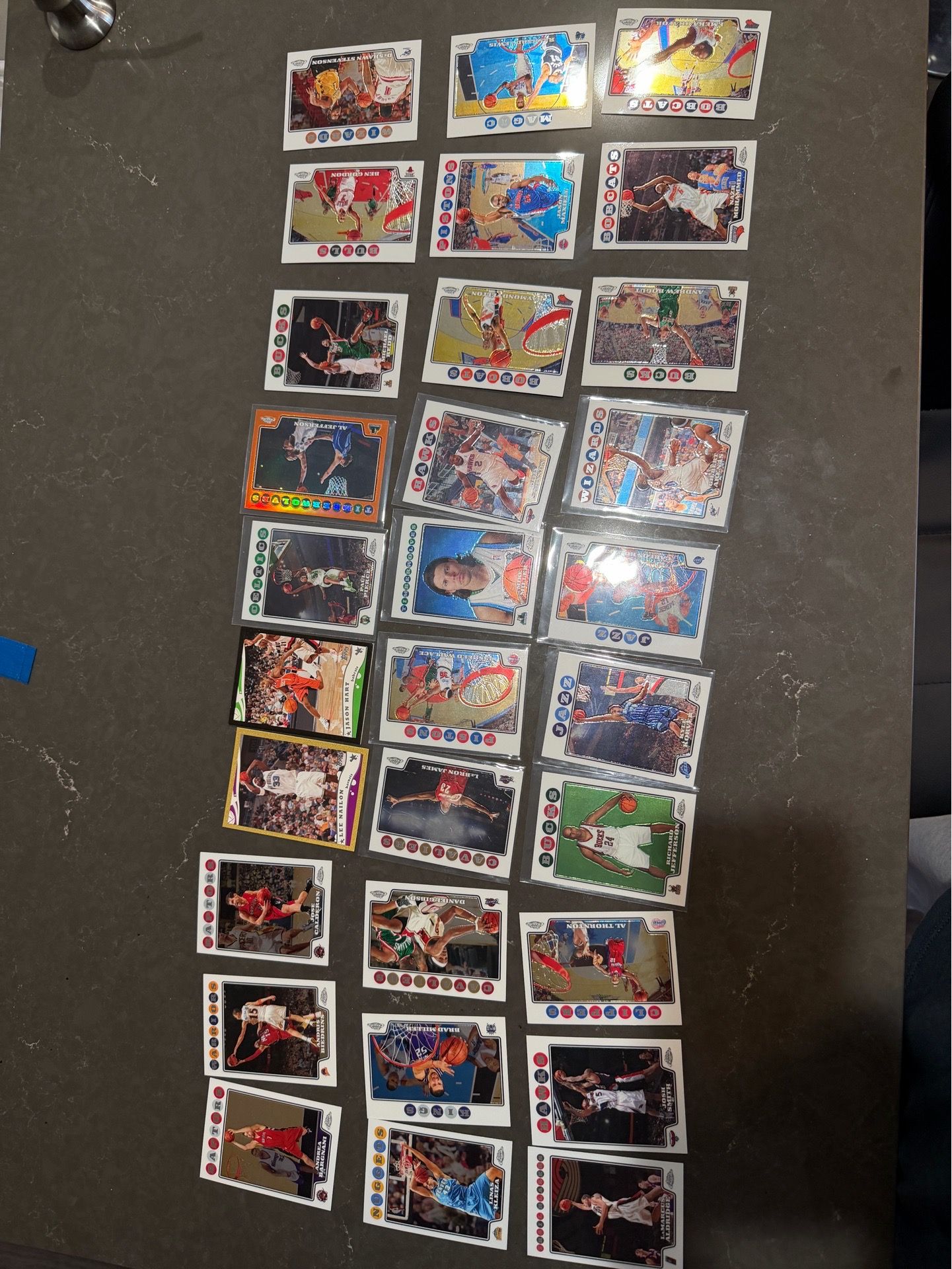 NBA topps chrome cards LeBron and more